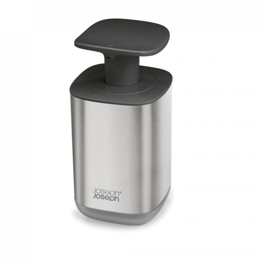 Dávkovač mýdla Presto Steel 85164, 350ml, šedý