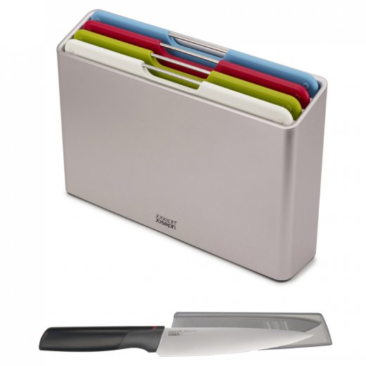 Prkénka se stojanem + kuchařský nůž Folio Special Pack