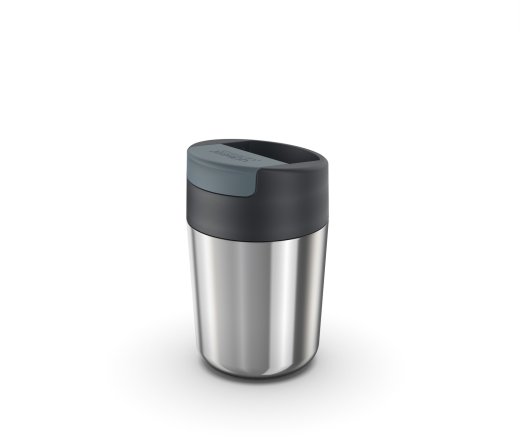 Hrnek cestovní s hygienickým uzávěrem Sipp Travel Mug 81125, 340ml, nerez