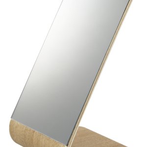 Stolní zrcátko YAMAZAKI Rin 7363. v.23cm, světlé