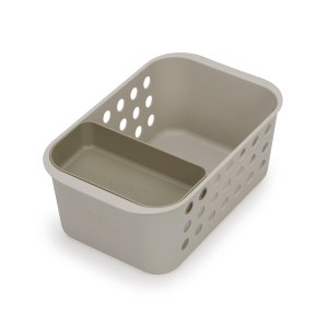 Zásobník do koupelny Joseph Joseph EasyStore 70585, malý, ecru