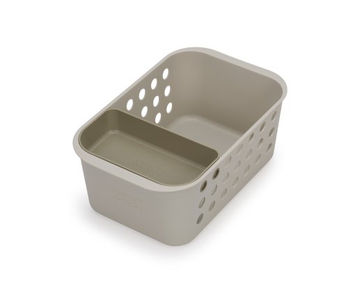 Zásobník do koupelny Joseph Joseph EasyStore 70585, malý, ecru