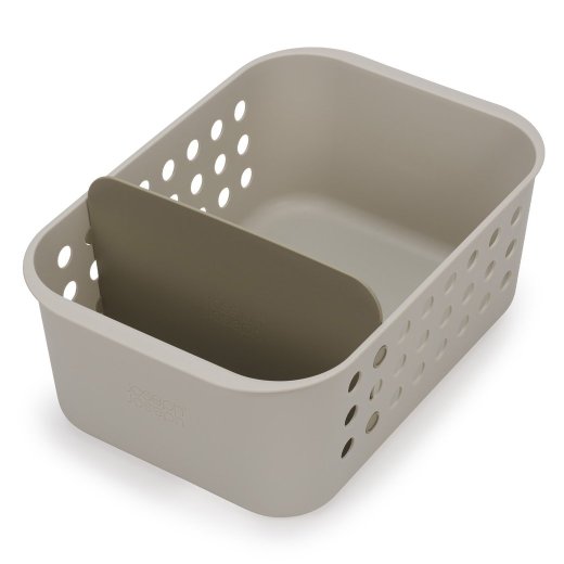 Zásobník do koupelny Joseph Joseph EasyStore 70587, velký, ecru