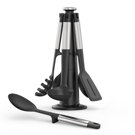 Sada kuchyňských nástrojů se stojanem JOSEPH JOSEPH Elevate Silicone/Steel 10567