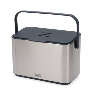 Nádoba na kompostovatelný odpad s uhlíkovým filtrem JOSEPH JOSEPH Collect 4L Stainless-steel 30145
