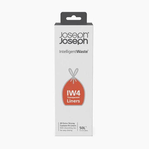 Sáčky na odpadky JOSEPH JOSEPH IW4 Transparent 50L/20ks 30033